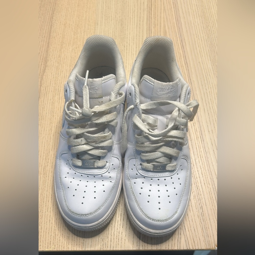 Nike White Leather Sneakers